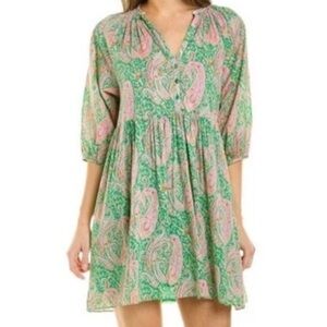 BA&SH Odeon Paisley Print Robe Tunic Dress Size XS
Bash, Ulla Johnson